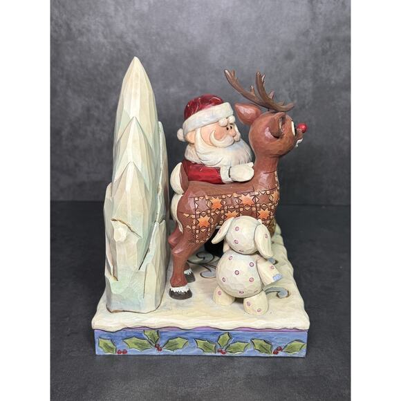 Jim Shore 2010 Rudolph, Santa & Spotted Elephant Figurine - 4017299 - Christmas - Picture 4 of 7